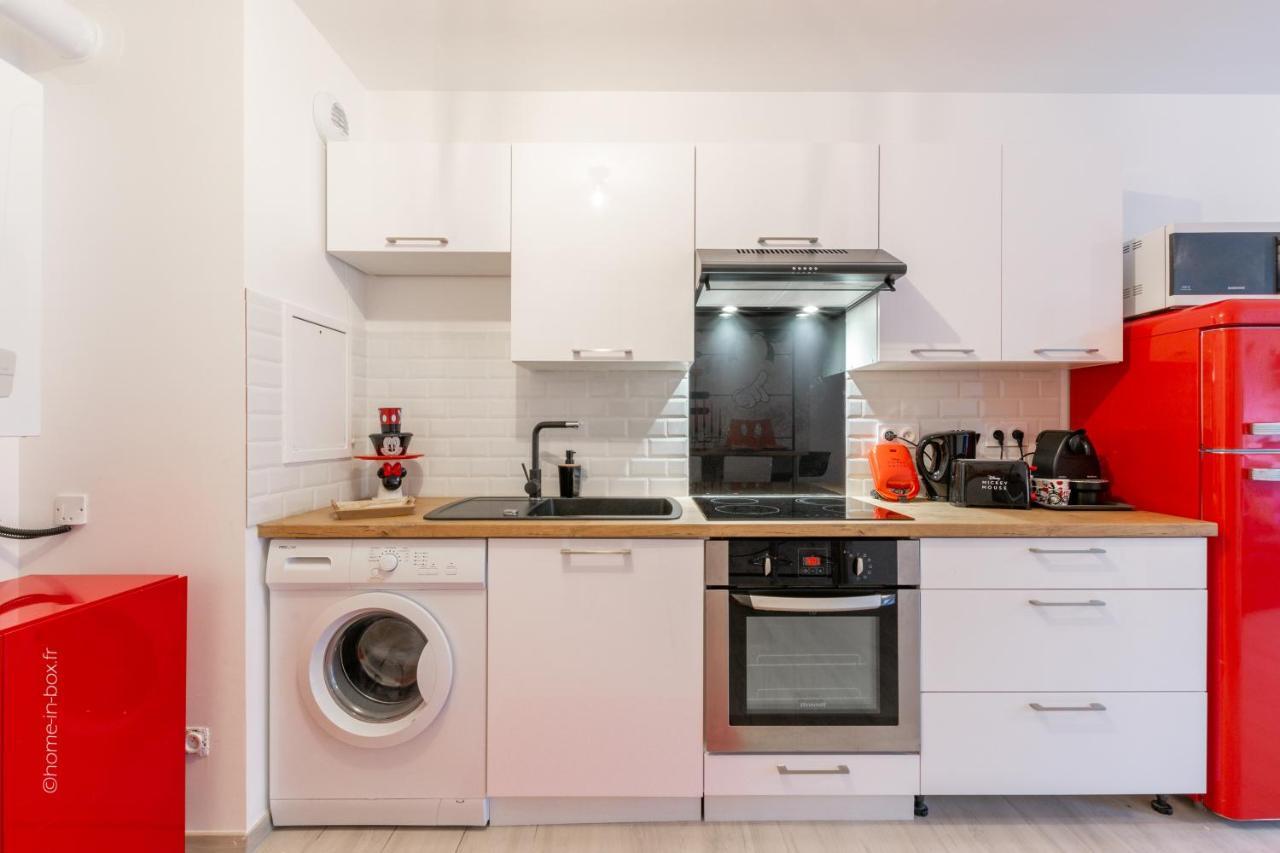 Bienvenue Chez Mickey ! Apartment Montevrain Bagian luar foto