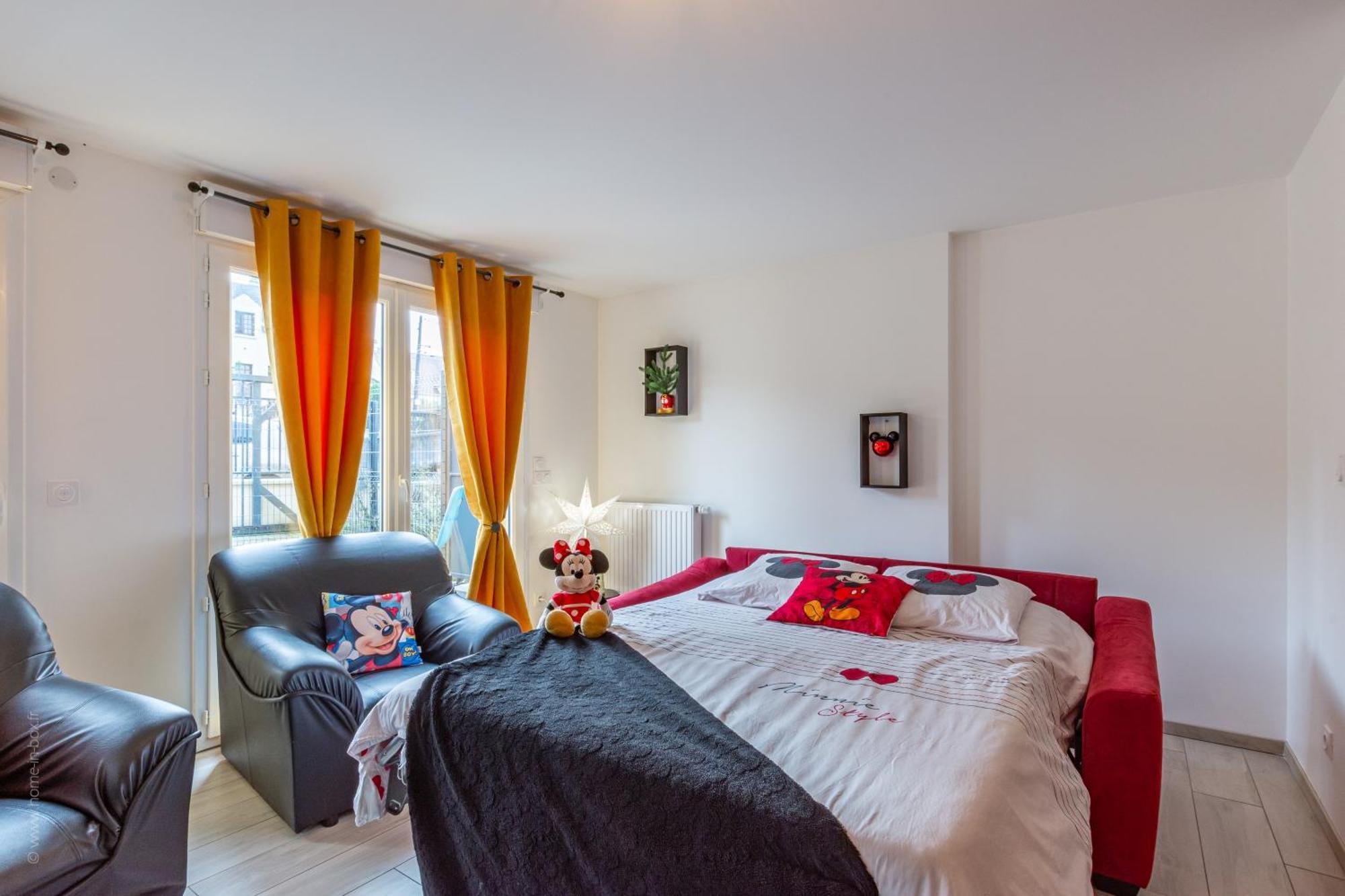 Bienvenue Chez Mickey ! Apartment Montevrain Bagian luar foto